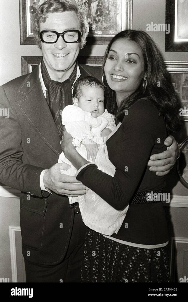 A heartwarming photo of the couple with their newborn daughter, capturing their early family life.